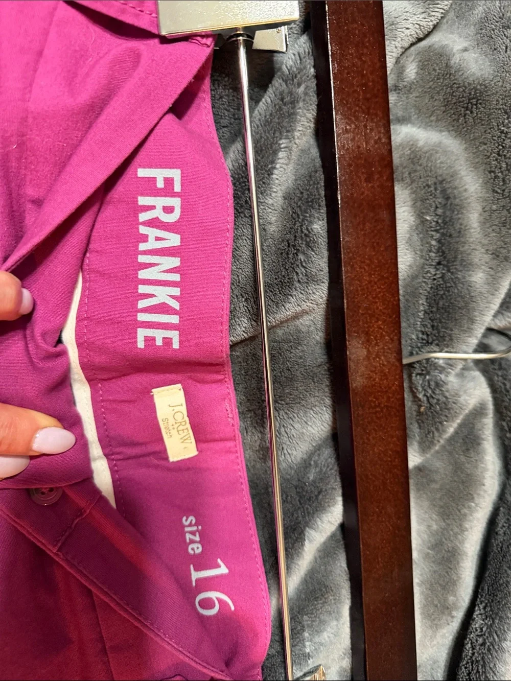 NEVER WORN J. Crew Magenta Bermuda Shorts